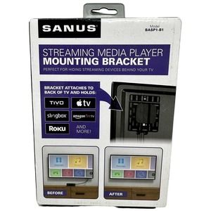 Sanus BASP1-B1 Streaming Media Player Mounting Bracket ! Hides Devices